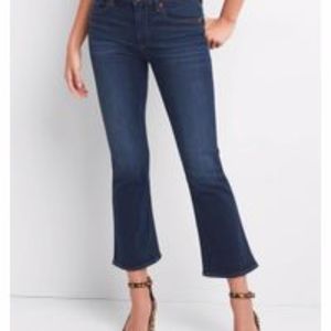 Gap High Rise Crop Flare